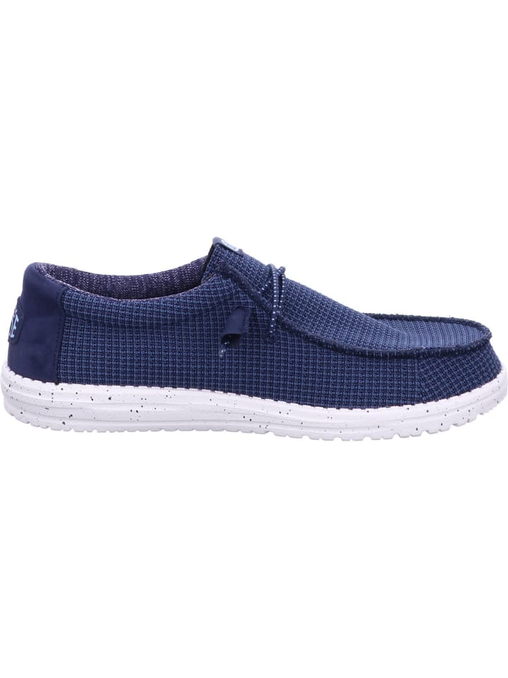 Hey Dude Herren Halbschuhe Wendy Sport in Blau günstig kaufen 48