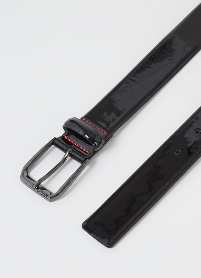 Ceinture HUGO BOSS Giuel-Pa en cuir de veau verni
