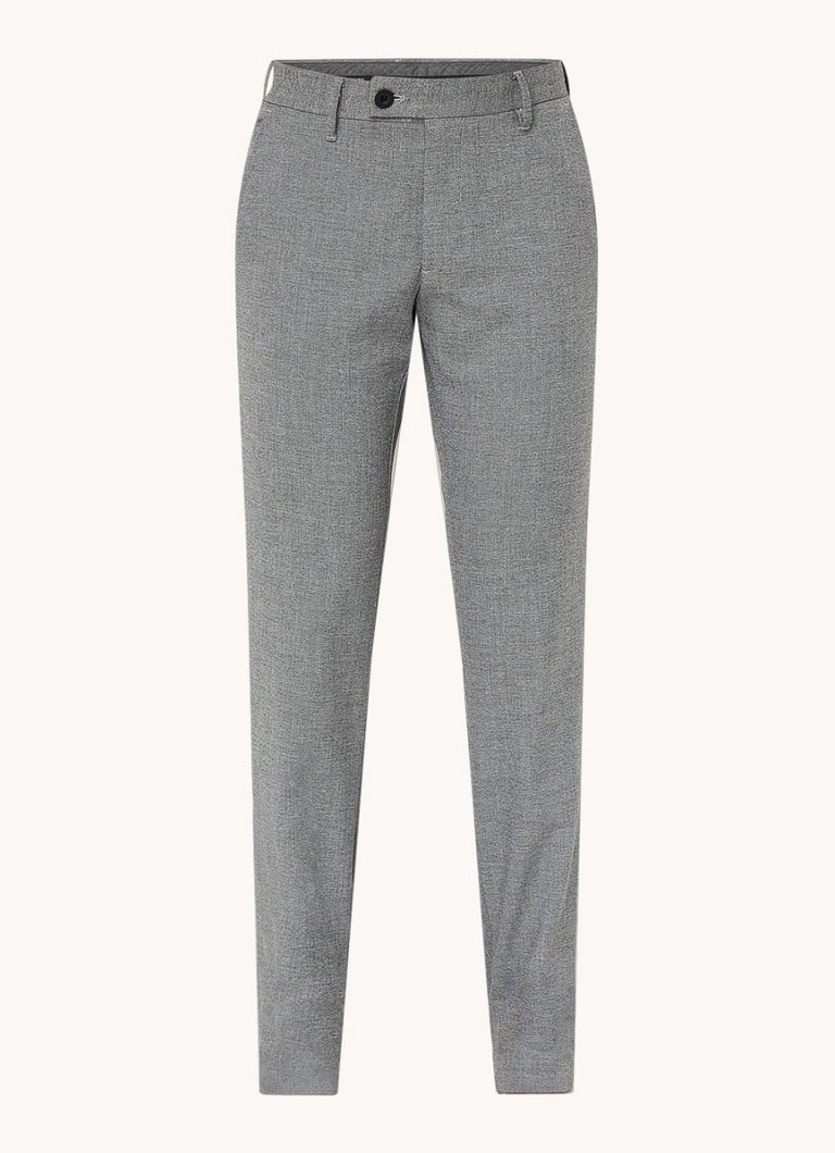Pantaloni Strelson slim fit cu buzunare laterale