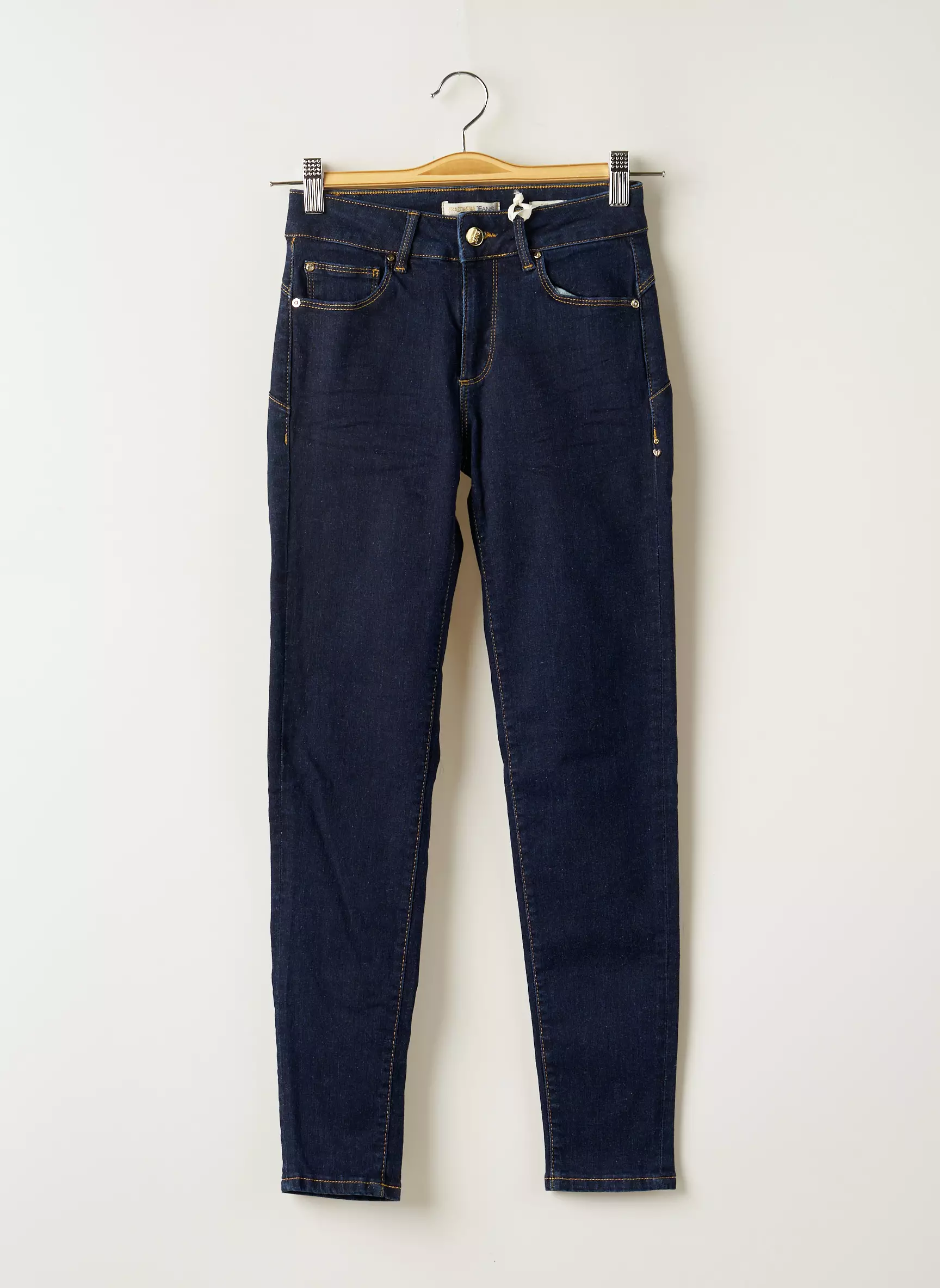 Fracomina Jeans Coupe Slim Femme couleur bleu