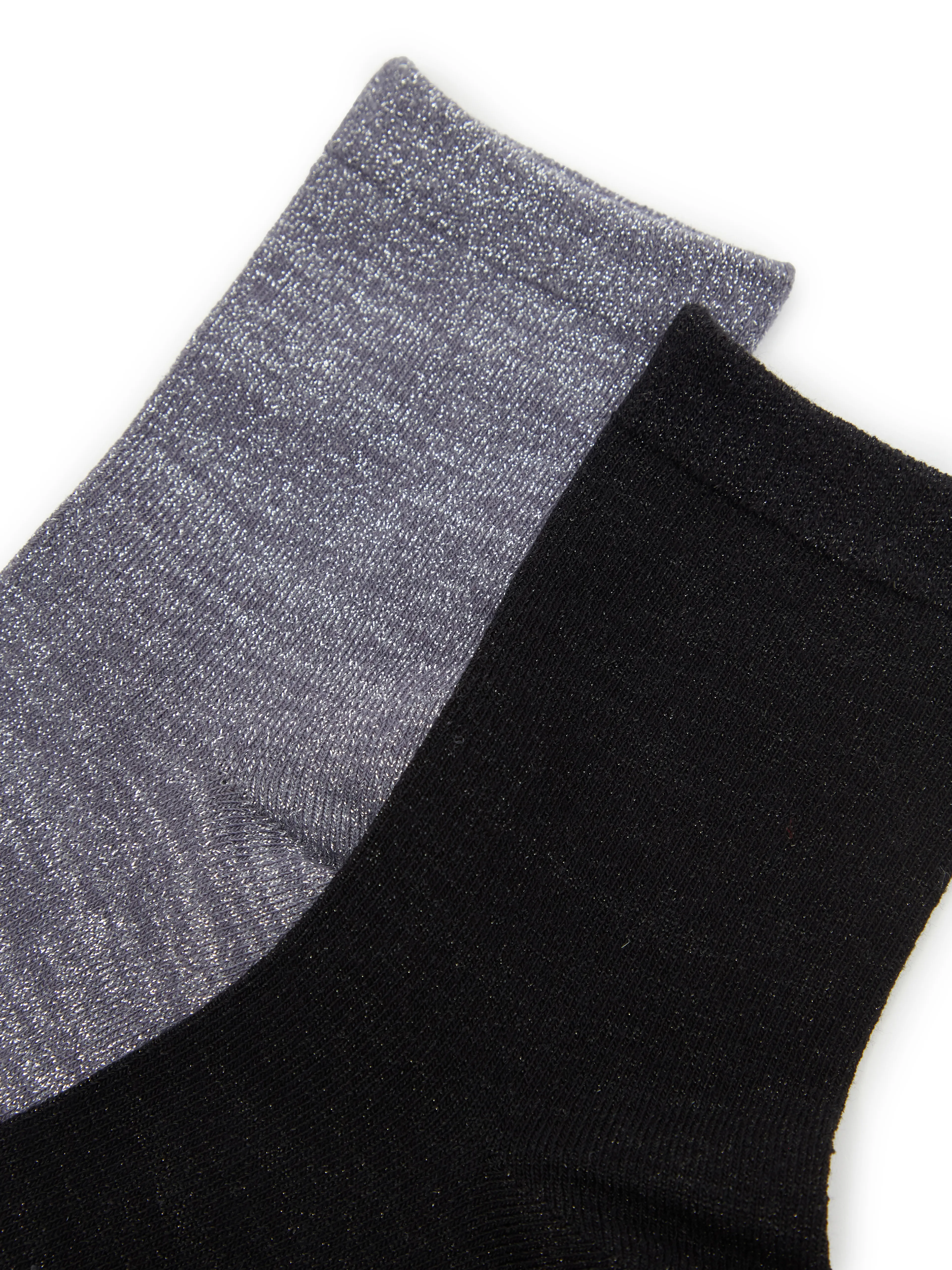 Schwarze Damensocken, 2er-Set ORSAY