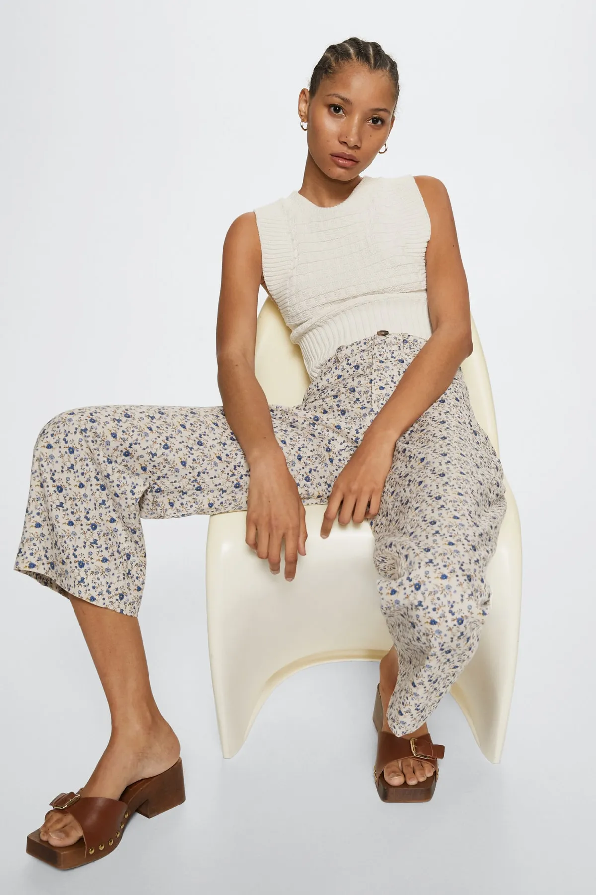 MANGO  27067879 Damen/Mädchen Ecru