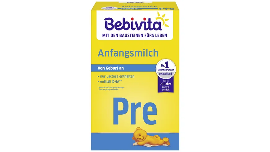 Bebivita Milchnahrung PRE Anfangsmilch 500 g
