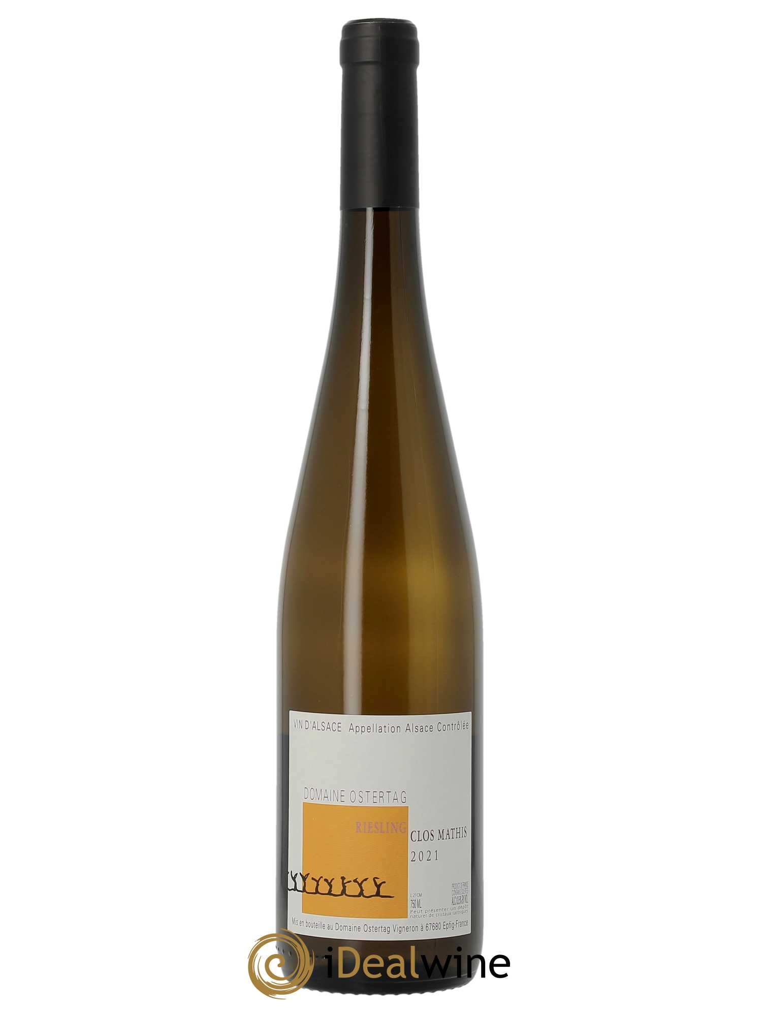 Riesling Clos Mathis Ostertag (Domaine)  2021 - Lot de 1 Bouteille