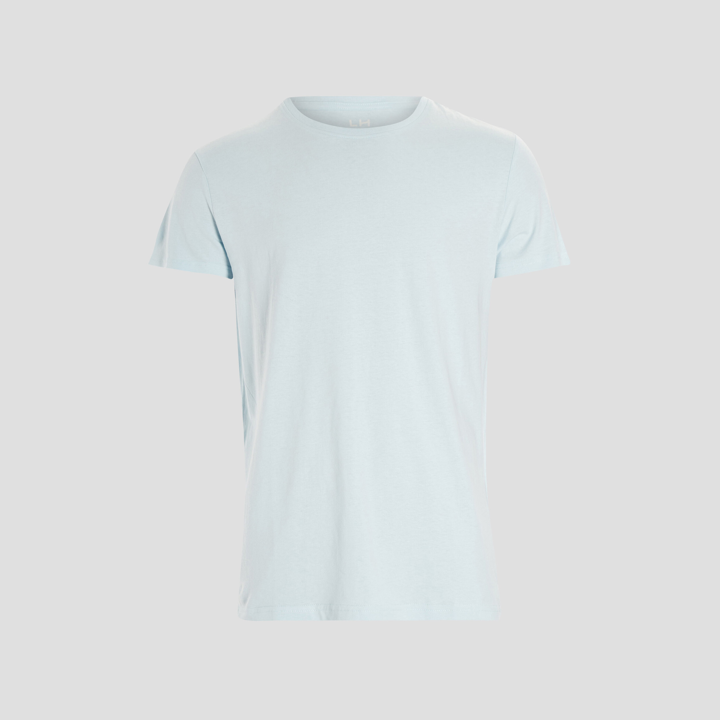 T-shirt en coton manches courtes bleu turquoise homme | La Halle