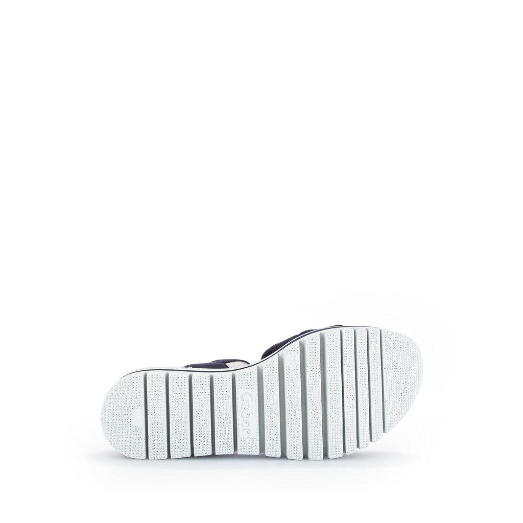 Gabor fashion Plateau Sandale blau