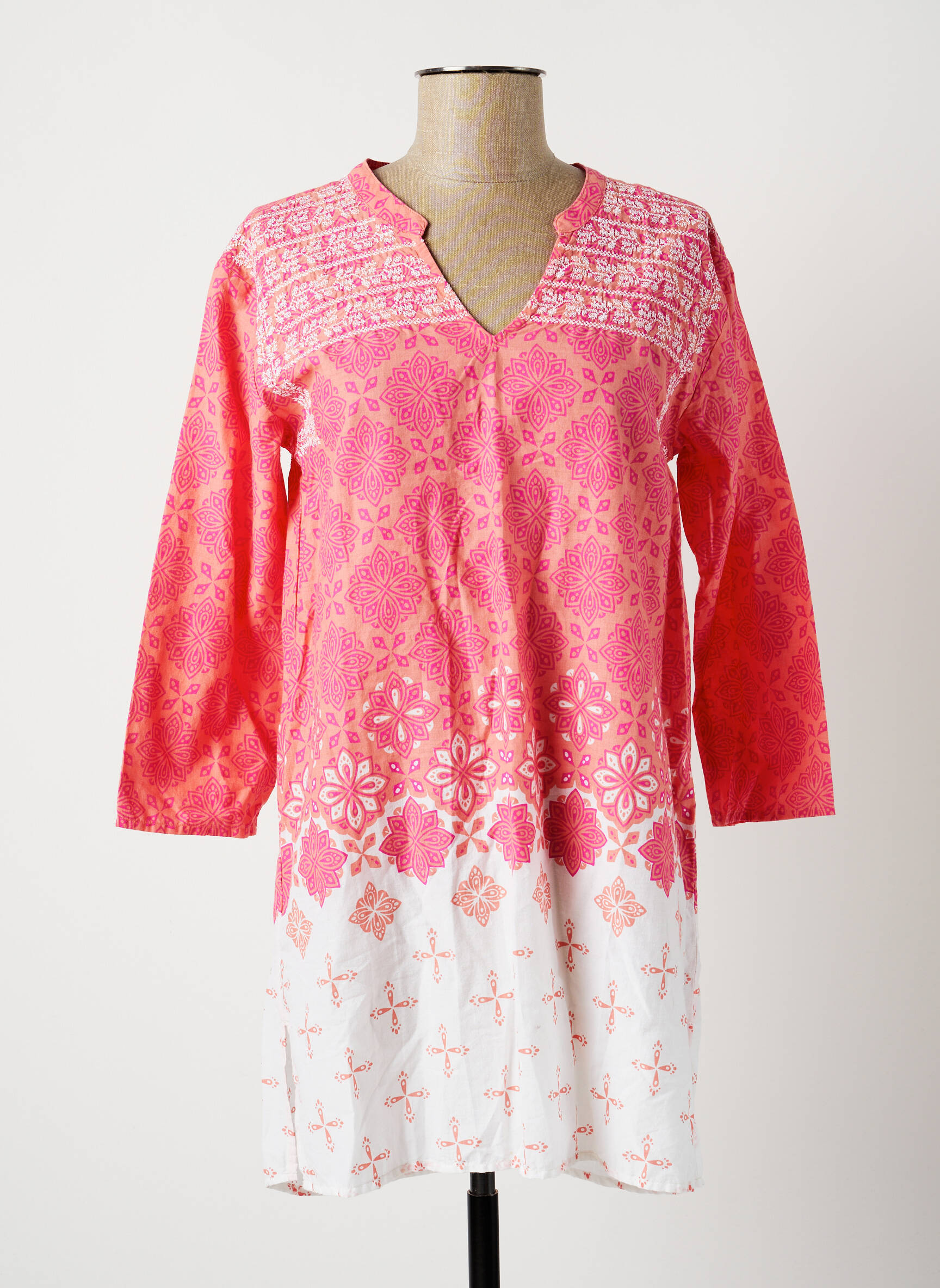 Hatley Tuniquemanchelongue Femme couleur orange