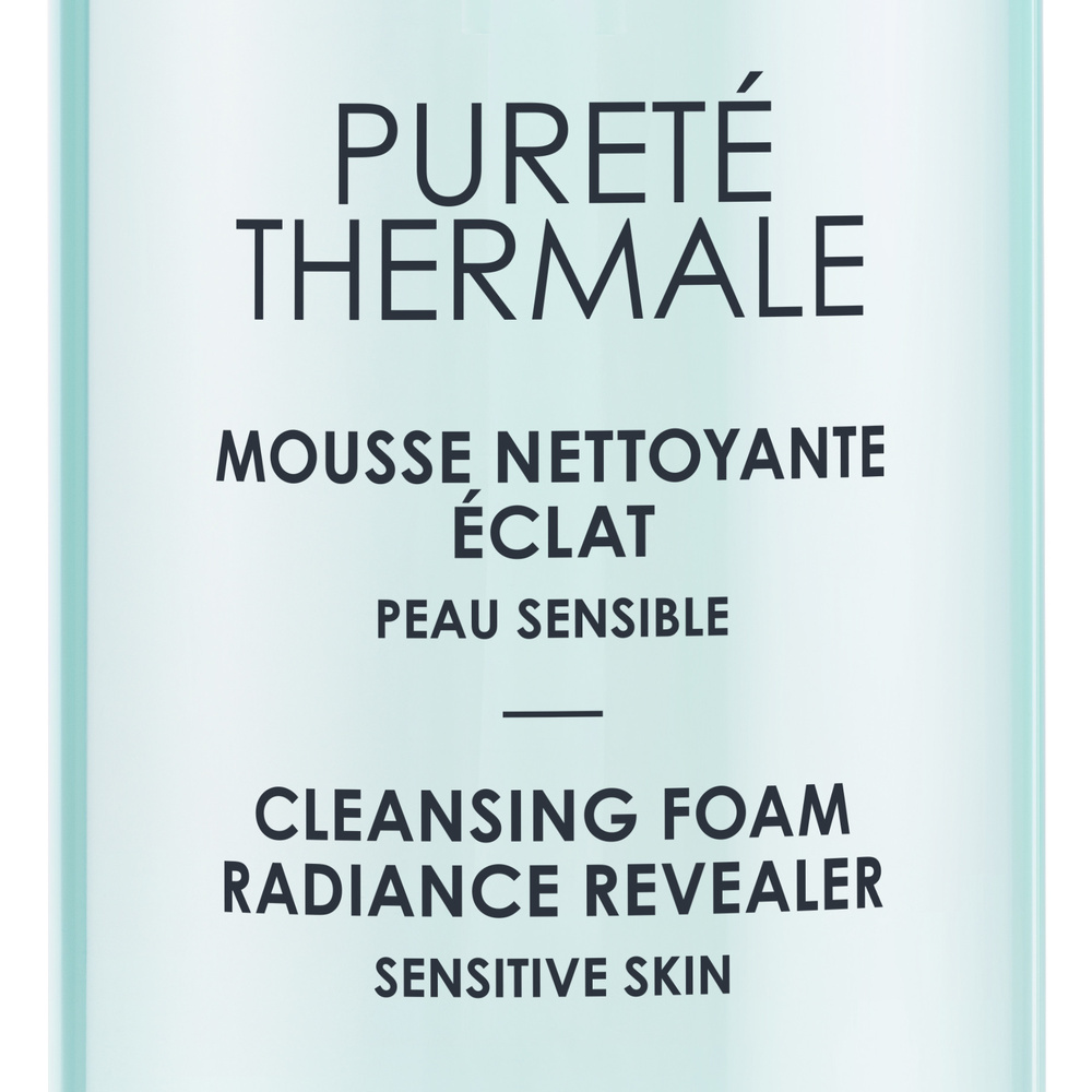 Vichy Pureté Thermale Mousse nettoyante démaquillant pour l'éclat du visage