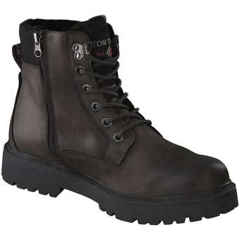 Tom Tailor Schnür Boots in braun