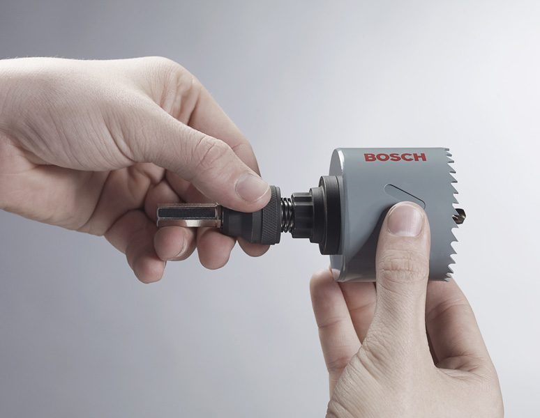 Bosch Blue Accessories 2608902039 EXPERT Power Change Plus konverteringssett sekskantet skaft 11 mm HSS-G 7,15 x 45 x 85 mm 2 adaptermuttere