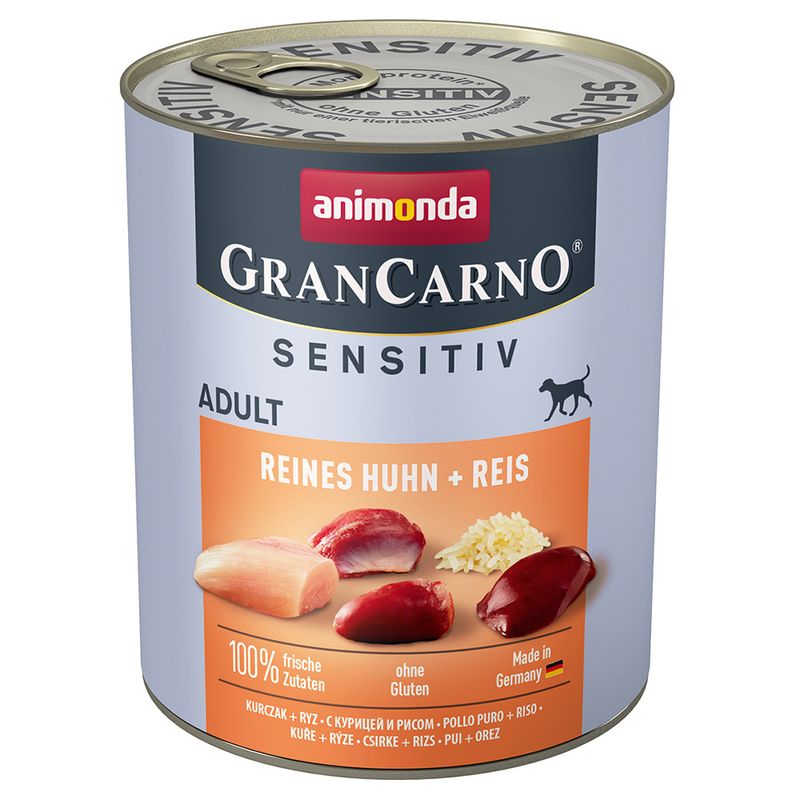 Spapaket animonda GranCarno Adult Sensitive 24 x 800 g