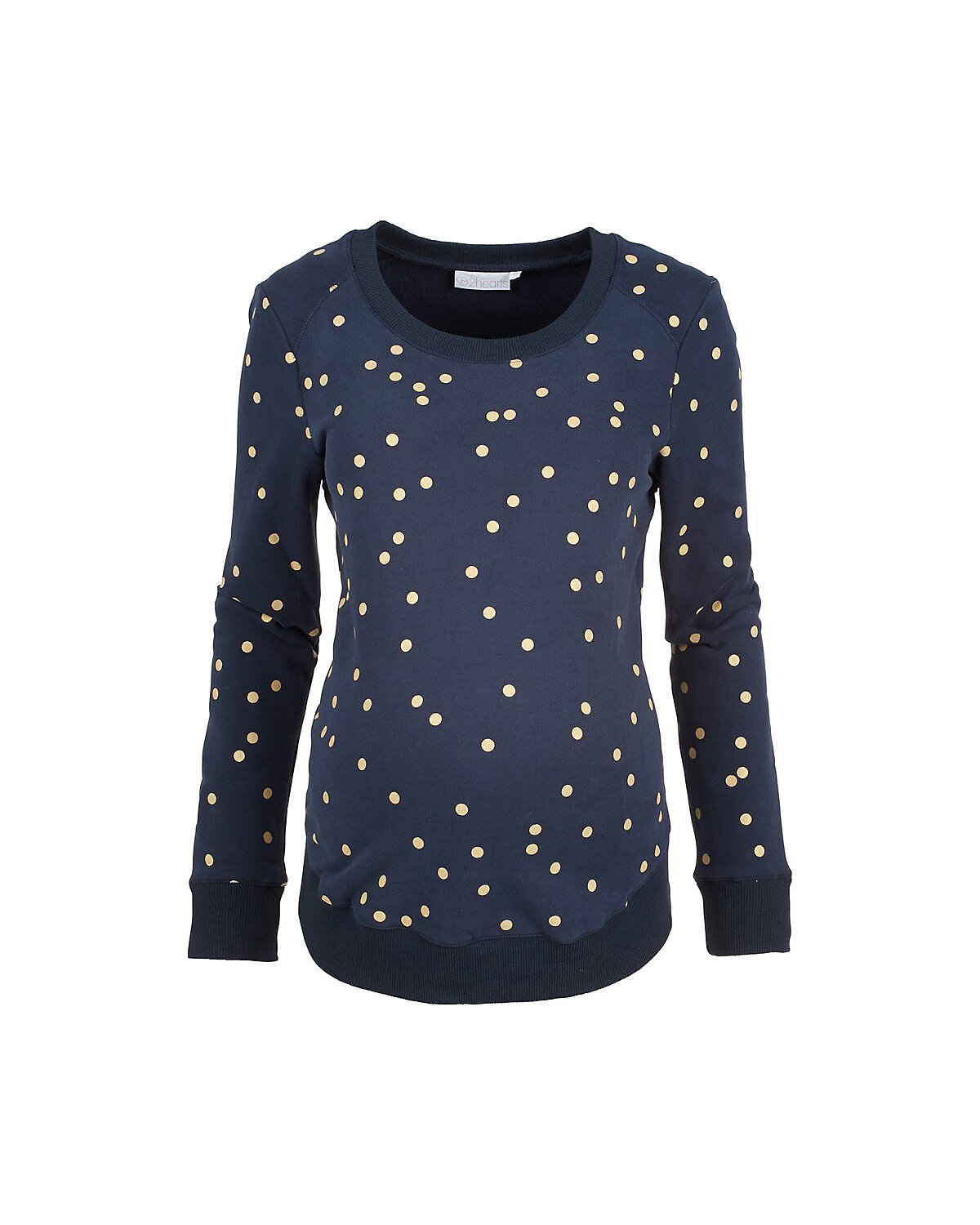 Umstands-Pullover Golden Dots