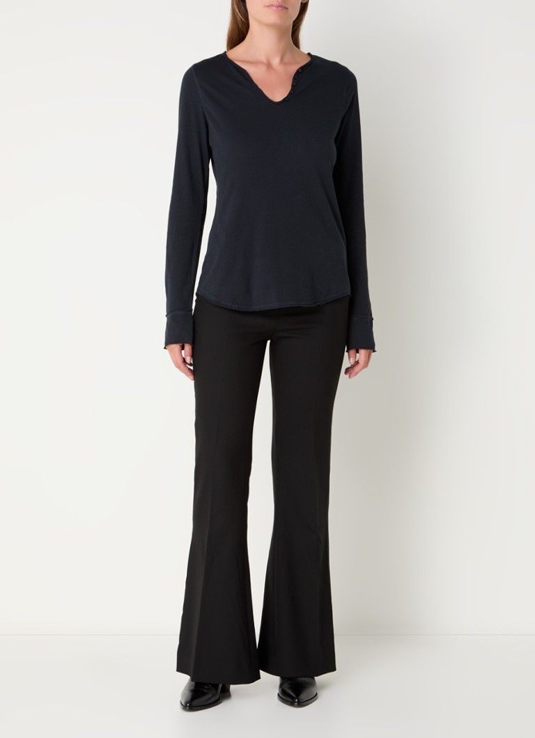 Zadig&Voltaire Tunisian top with embroidery
