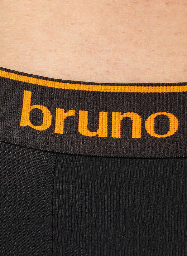bruno banani, Lange Unterhose, Baumwoll-Stretch, schwarz