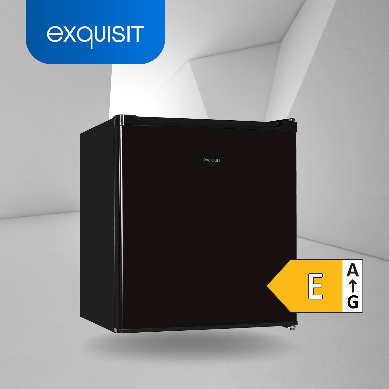 exquisit Gefrierschrank GB05-040E, Mini-Gefrierschrank, kompakt und platzsparend