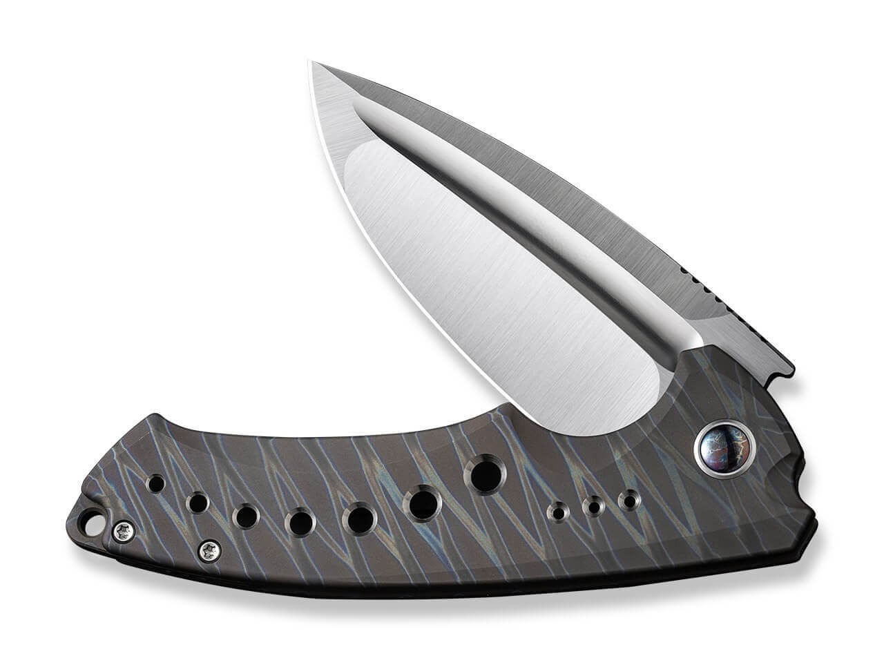 Nexusia Flamed Titanium Tiger Stripe