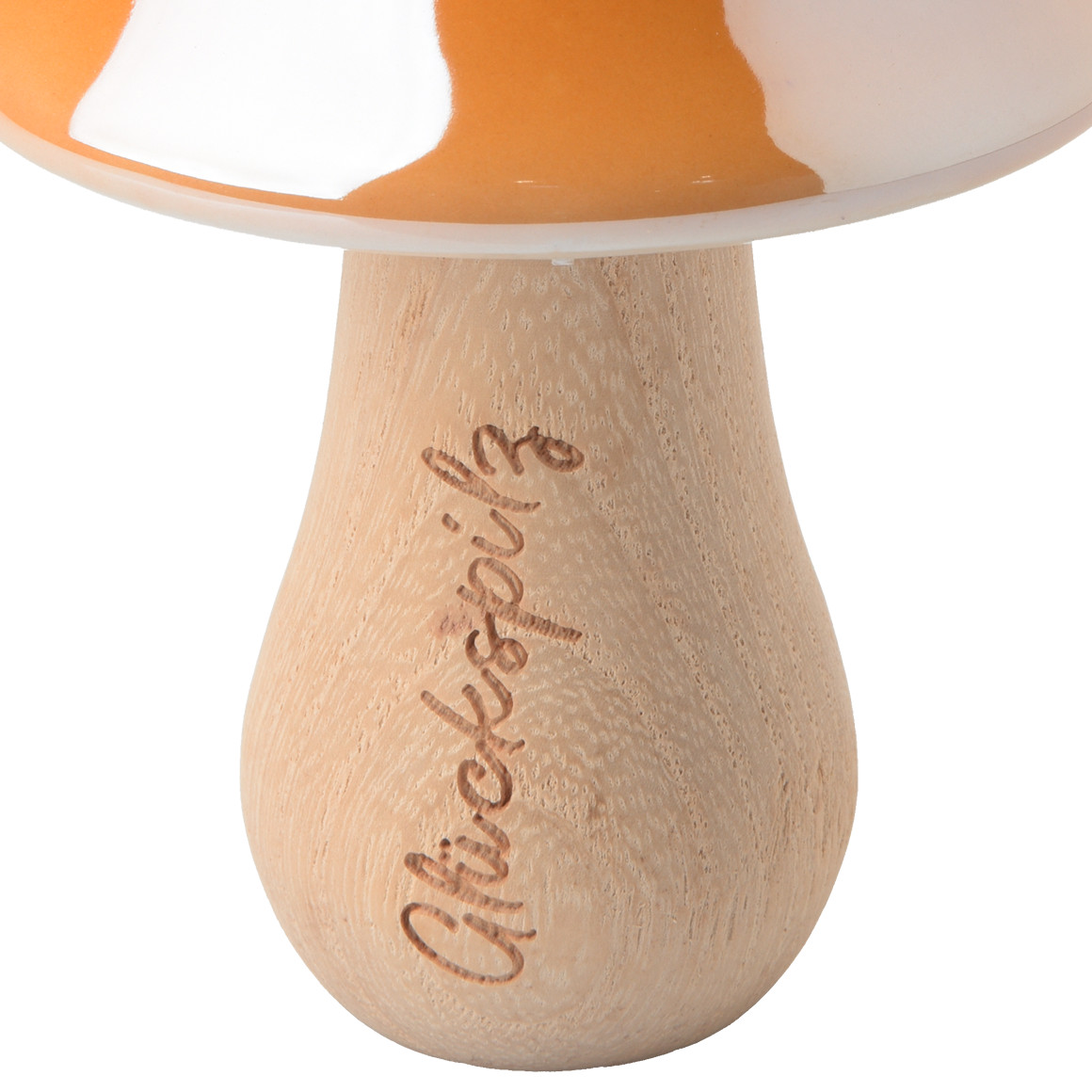 Deko-Pilz mit Keramikkopf
