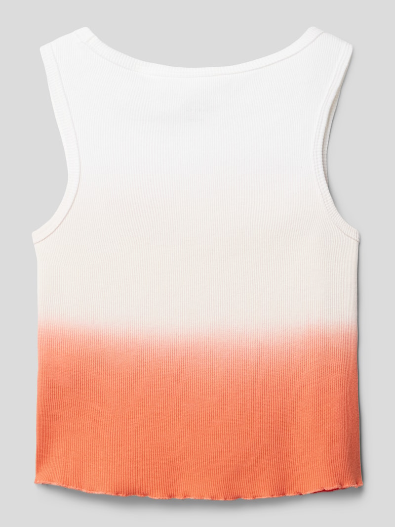Tanktop mit Label-Stitching Modell 'GARNIER' in apricot