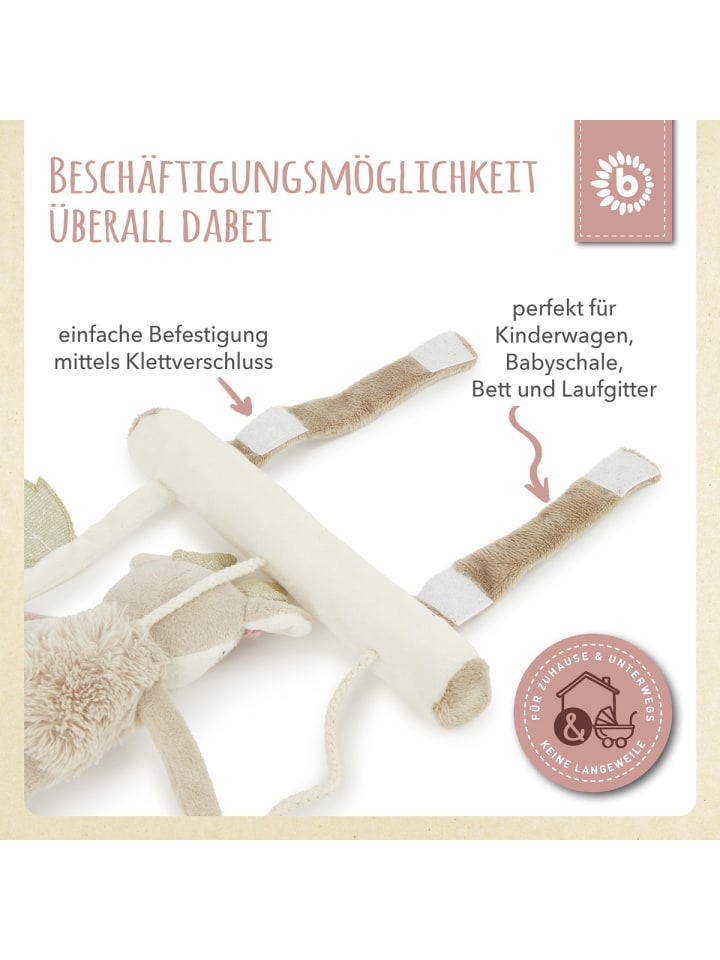 Bieco Spielwaren Kinderwagen Kette Design Reh - ab Geburt in Beige günstig kaufen onesize