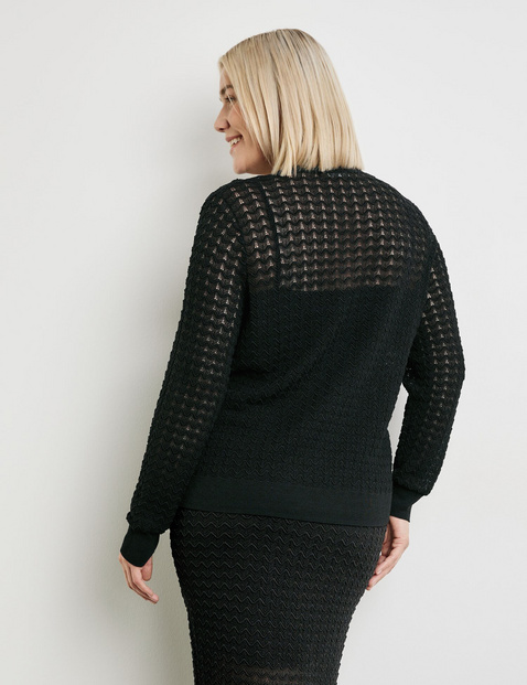 Pullover mit aufregender Zick-Zack-Struktur