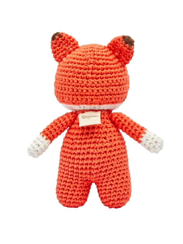 miniHeld Handgestrickter Fuchs gehäkelt aus Baumwolle Spielzeug 15 cm 0 Monate günstig kaufen onesize