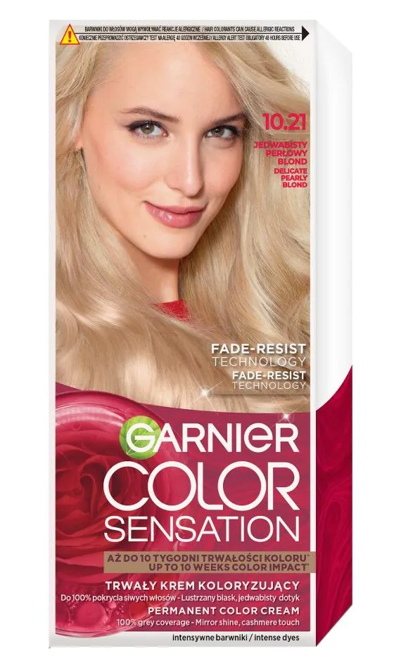 Garnier Color Sensation krema za farbanje kose 10.21 svilenkasto biserno plava