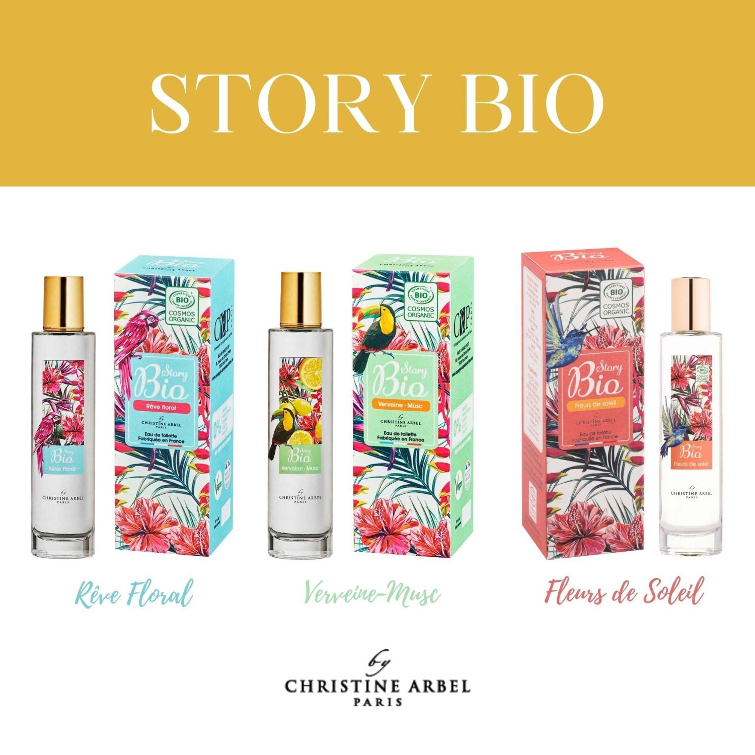 Christine Arbel STORY ORGANIC Verbena Musk EDT 50 ml