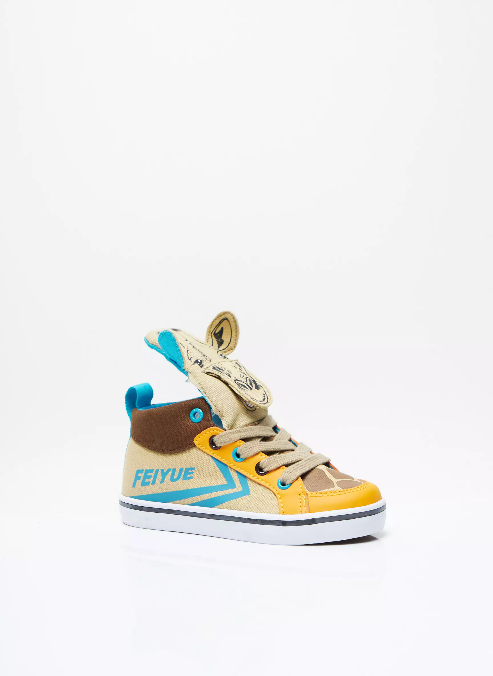 Feiyue Baskets Garcon couleur beige