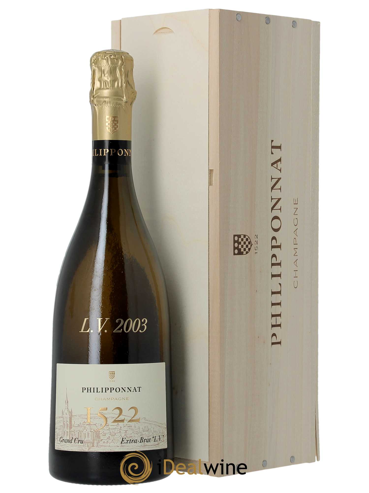Cuvée 1522 LV Extra Brut Grand Cru Philipponnat  2003 - Lot de 1 Bouteille