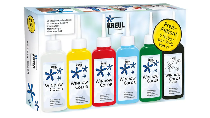 KREUL Window Color Set 400 ml