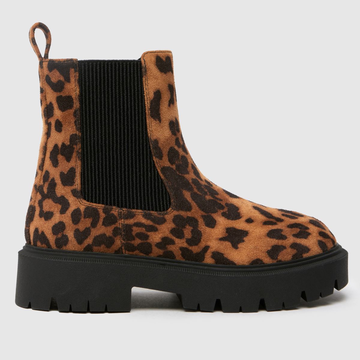 Schuh beige & bruna Clement Chelsea-stövlar för flickor