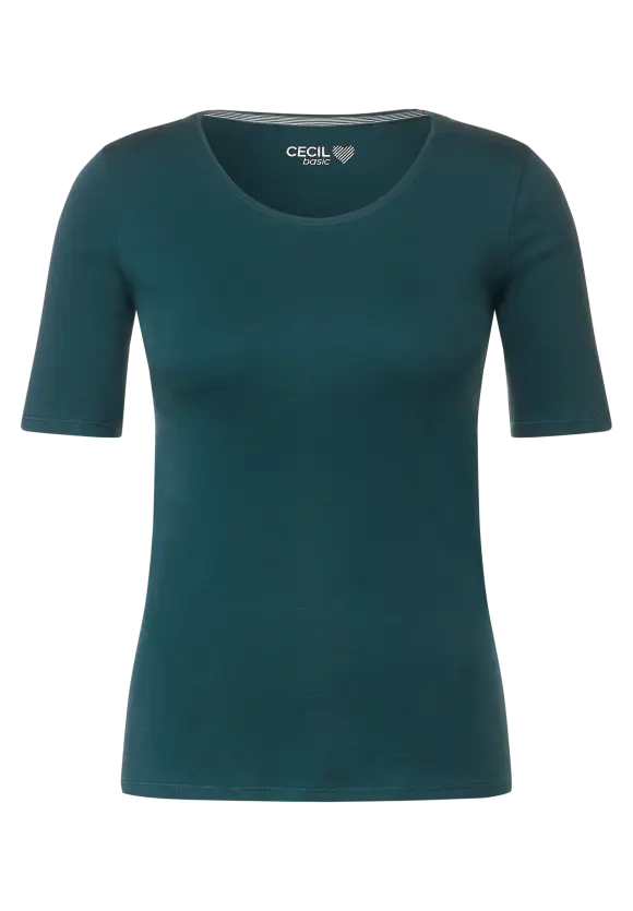 CECIL T-Shirt in Unifarbe