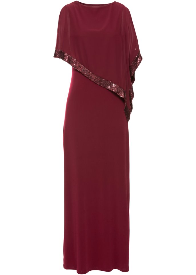 Maxikleid mit Pailletten