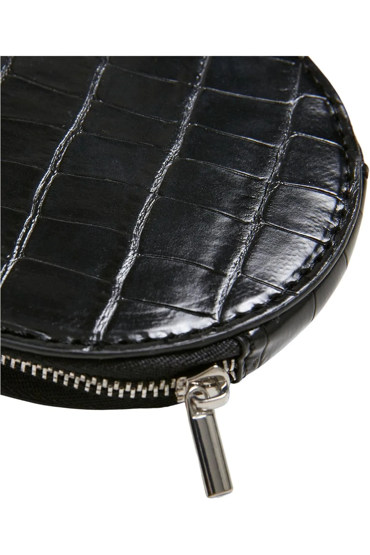 Urban Classics  Unisex-Doppelgürteltasche aus Kroko-Kunstleder