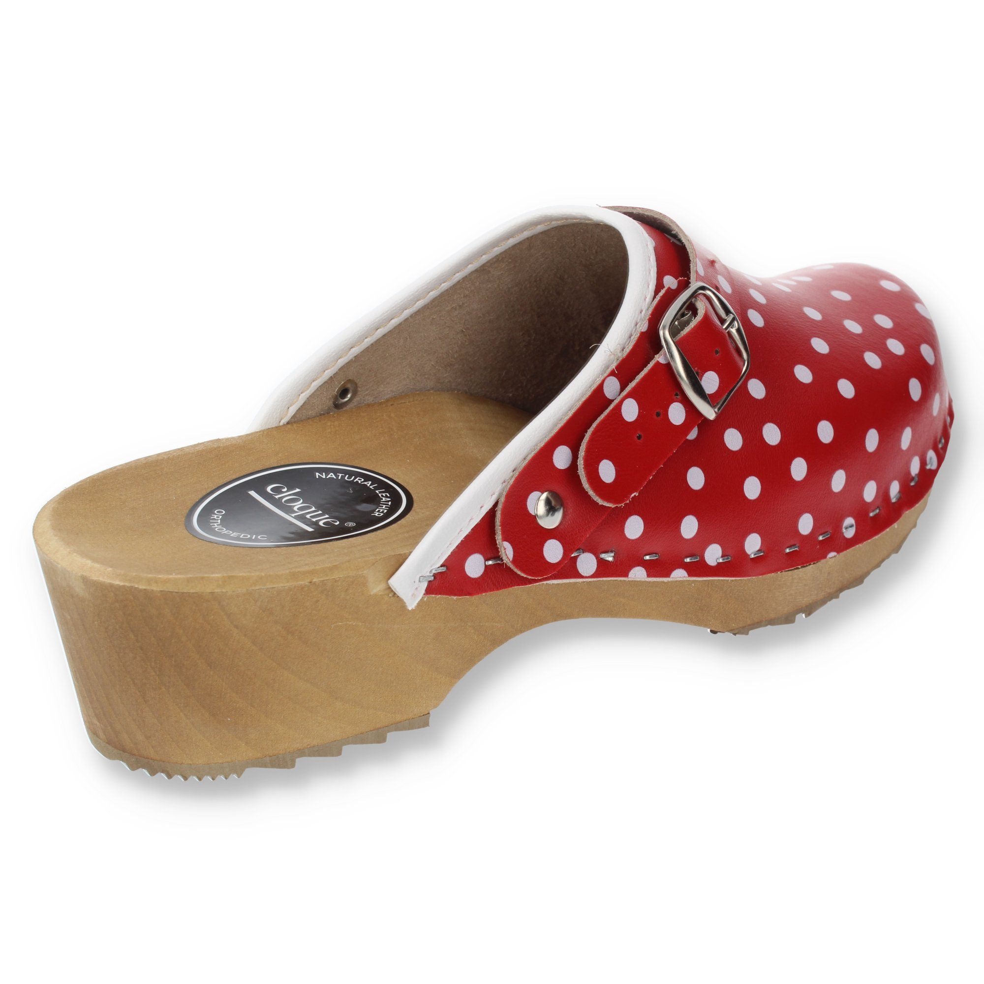 Cloque Clog geschlossen verschiedene Rottöne Clog Outdoor & Garten