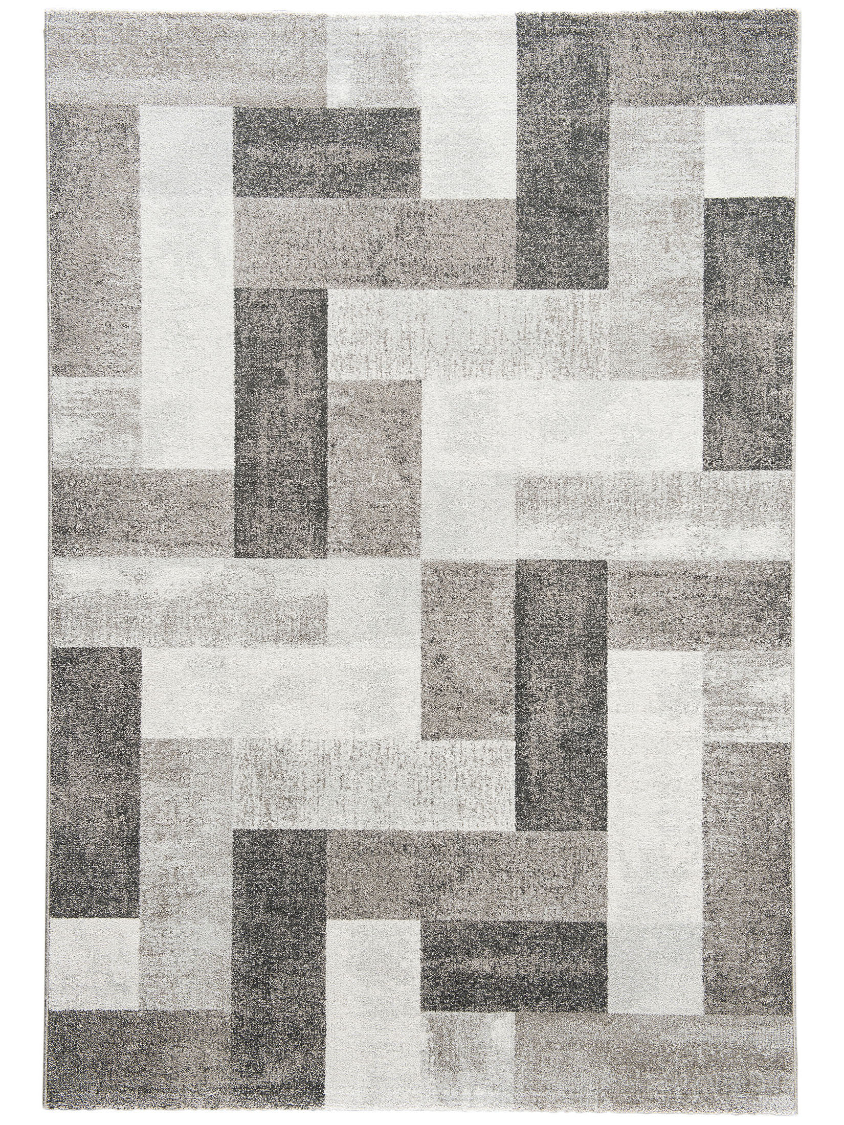 Urban Maze Moderner Teppich, Dark Grey