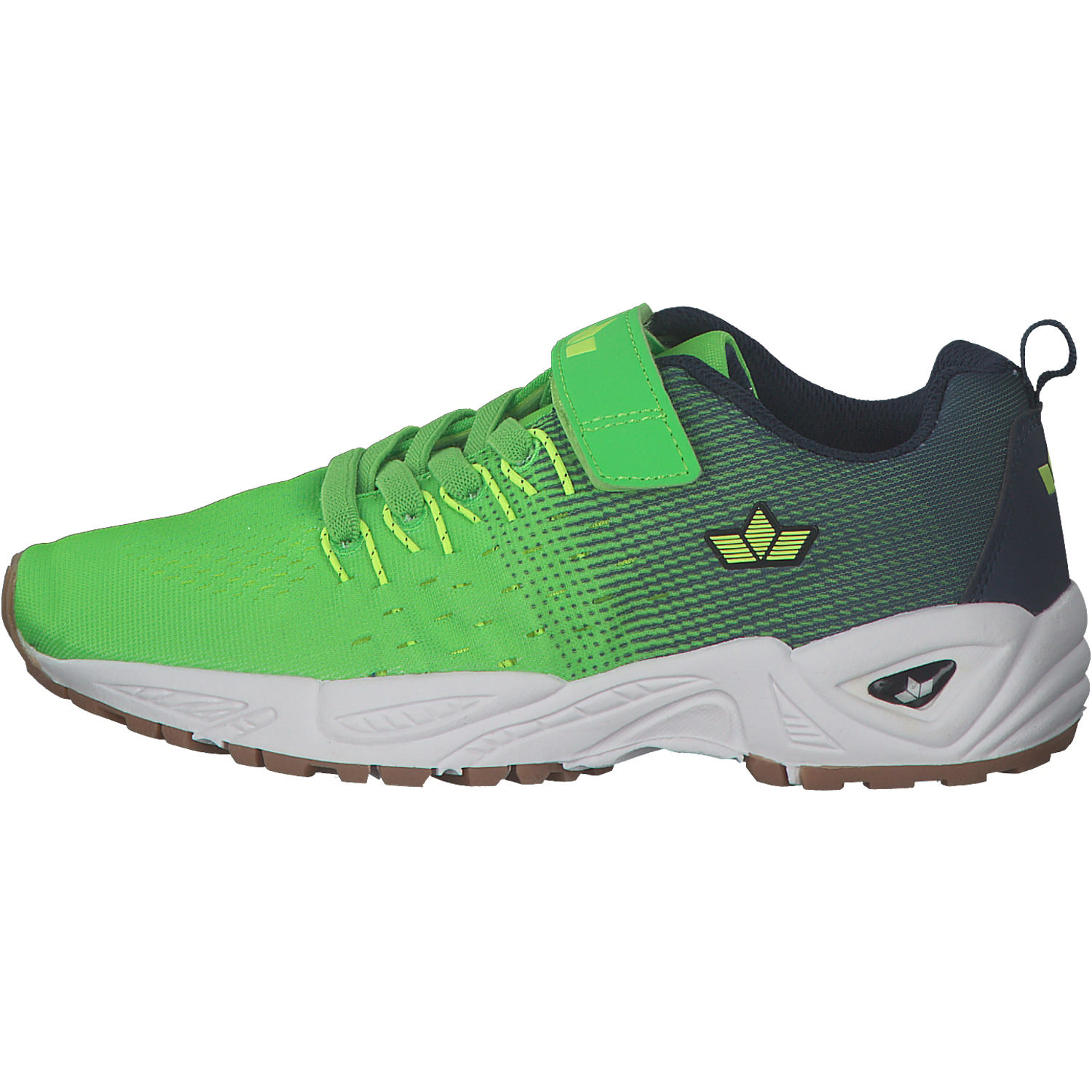 Geka Mic VS, Sneakers Low, Kinder, lemon/marine