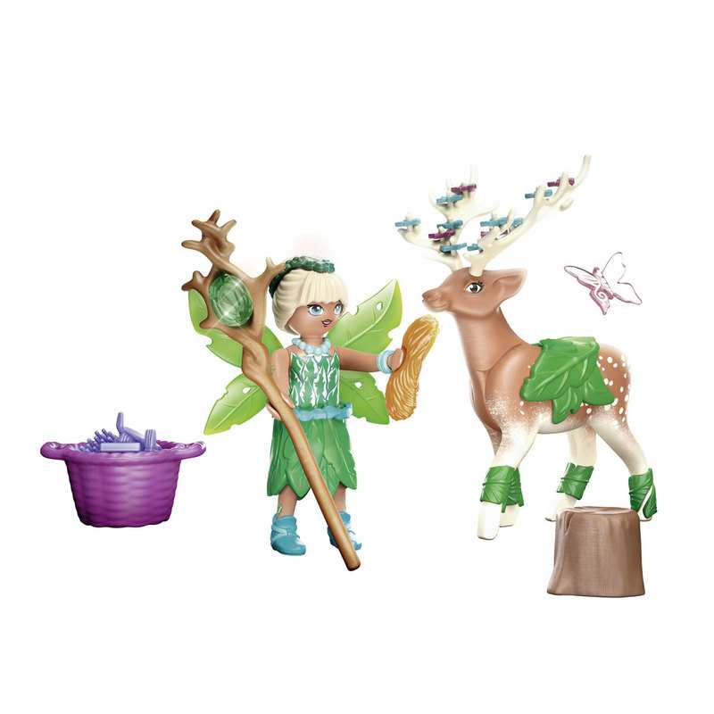 70806 Forest Fairy avec animal préféré Playmobil Ayuma