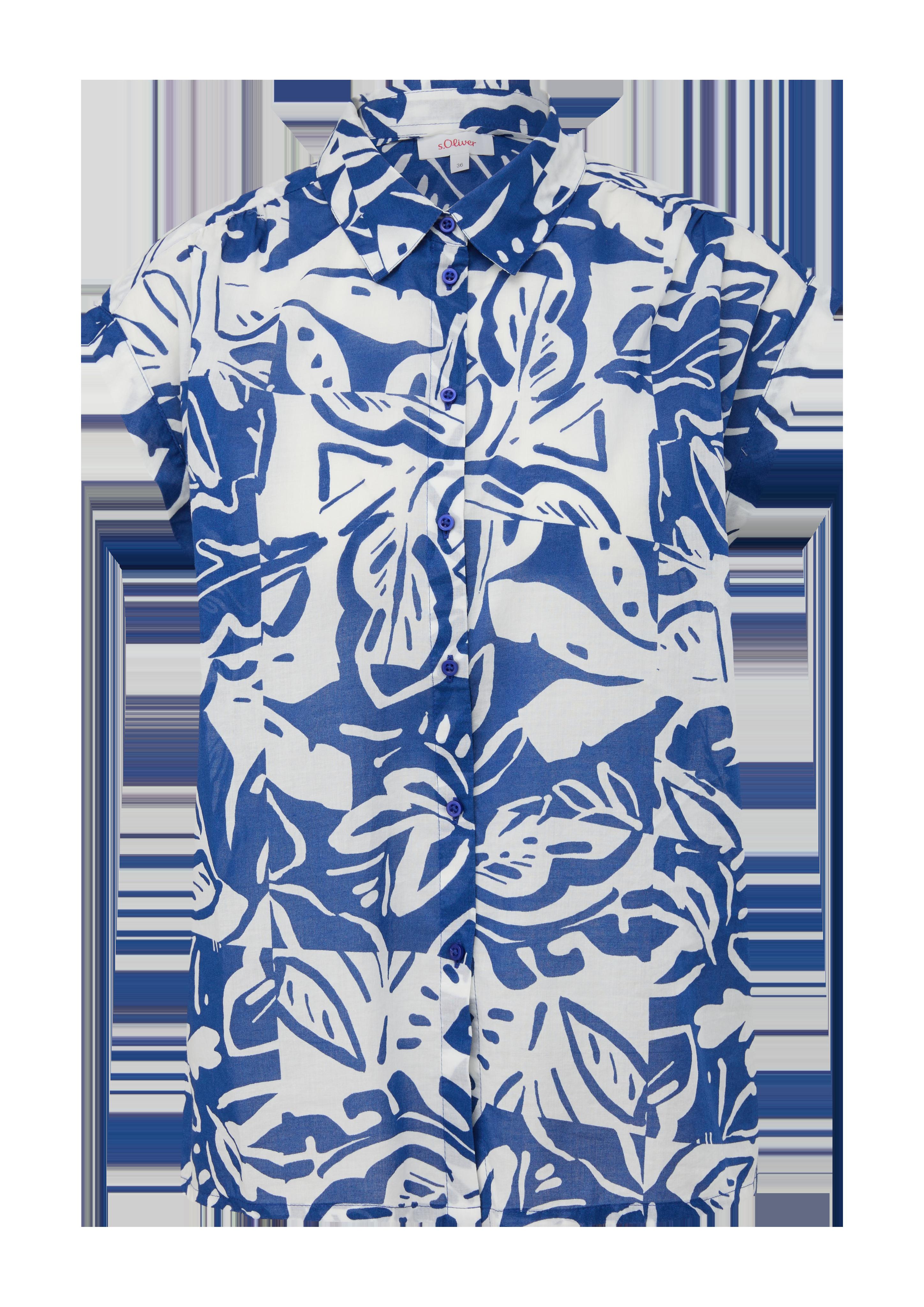 Blusenshirt mit Alloverprint  2131876-56A0
