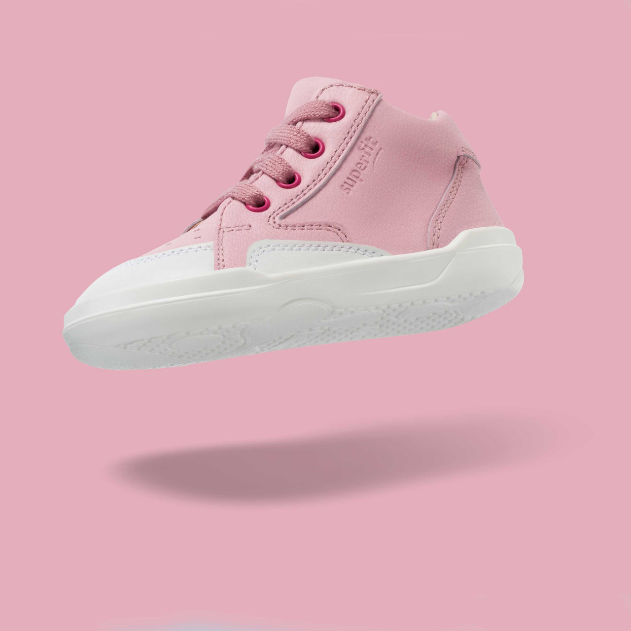 SUPERFREE - Rosa/WeißSneaker low mit Schnürung