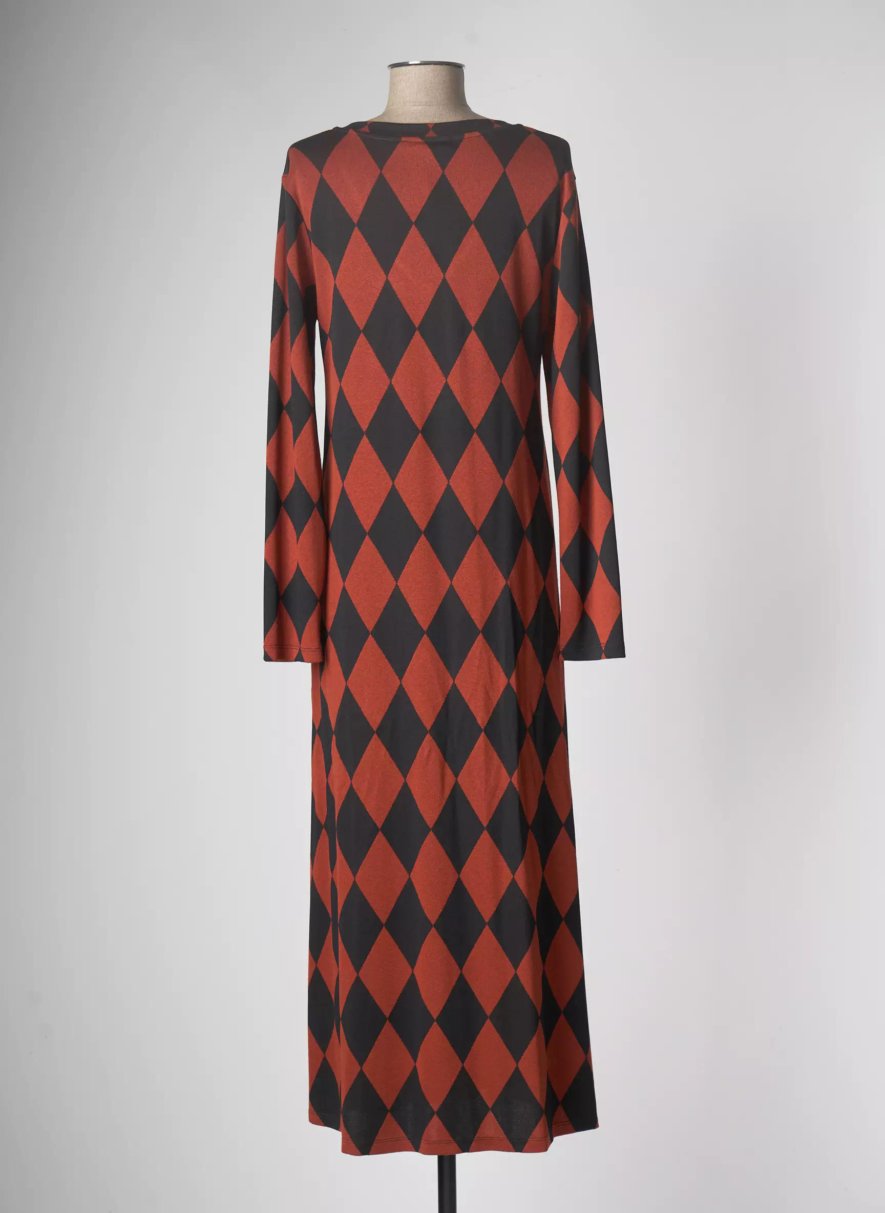 Le Streghe Robes Longues Femme couleur orange
