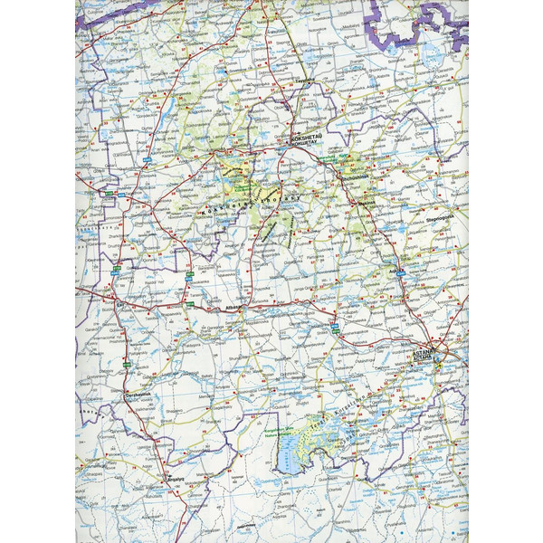 Kasachstan 1 : 2 000 000 - Straßenkarte