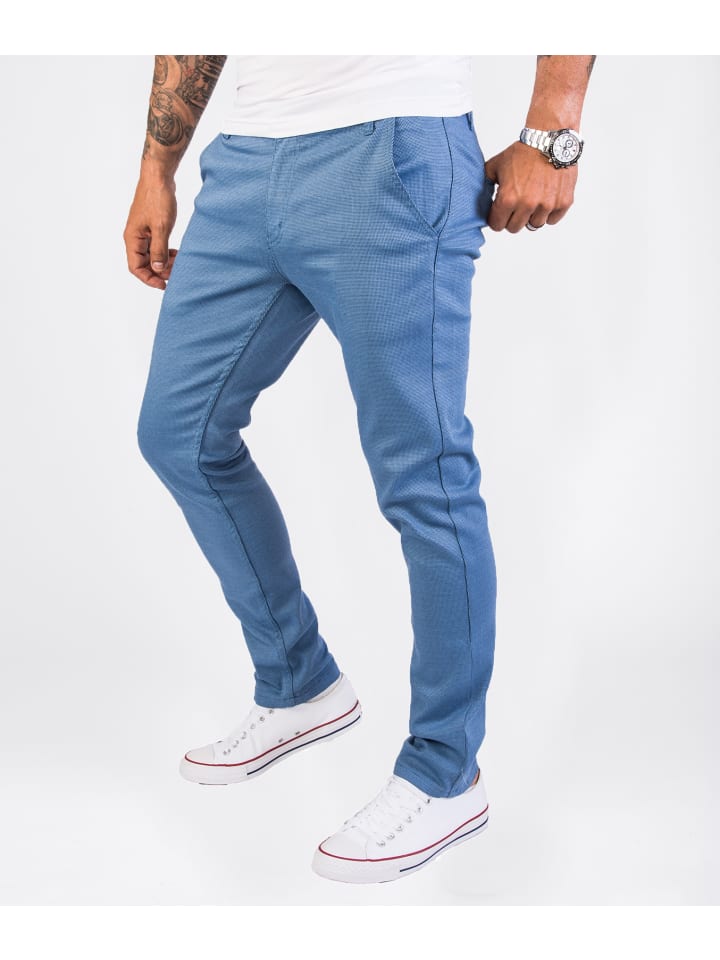 Rock Creek Stoffhose in Himmelblau günstig kaufen