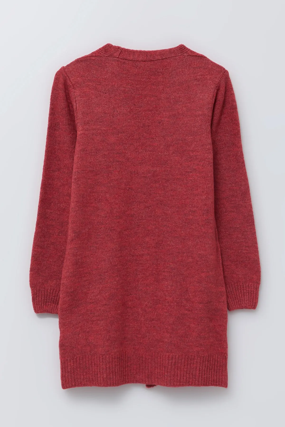 LC Waikiki  Strickjacke - Rot - Regular Fit