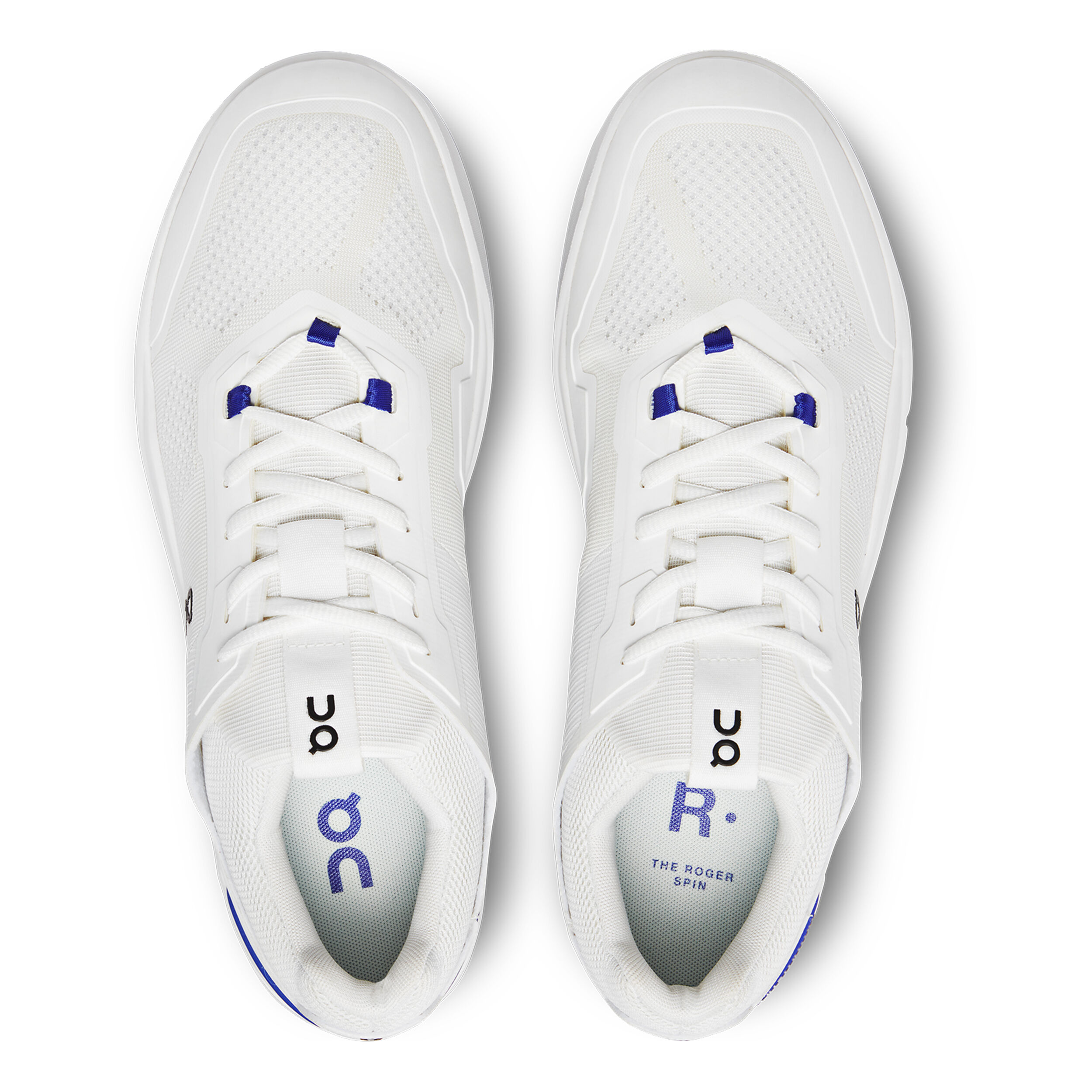 The Roger Spin Sneaker Herren - Weiß, Dunkelblau