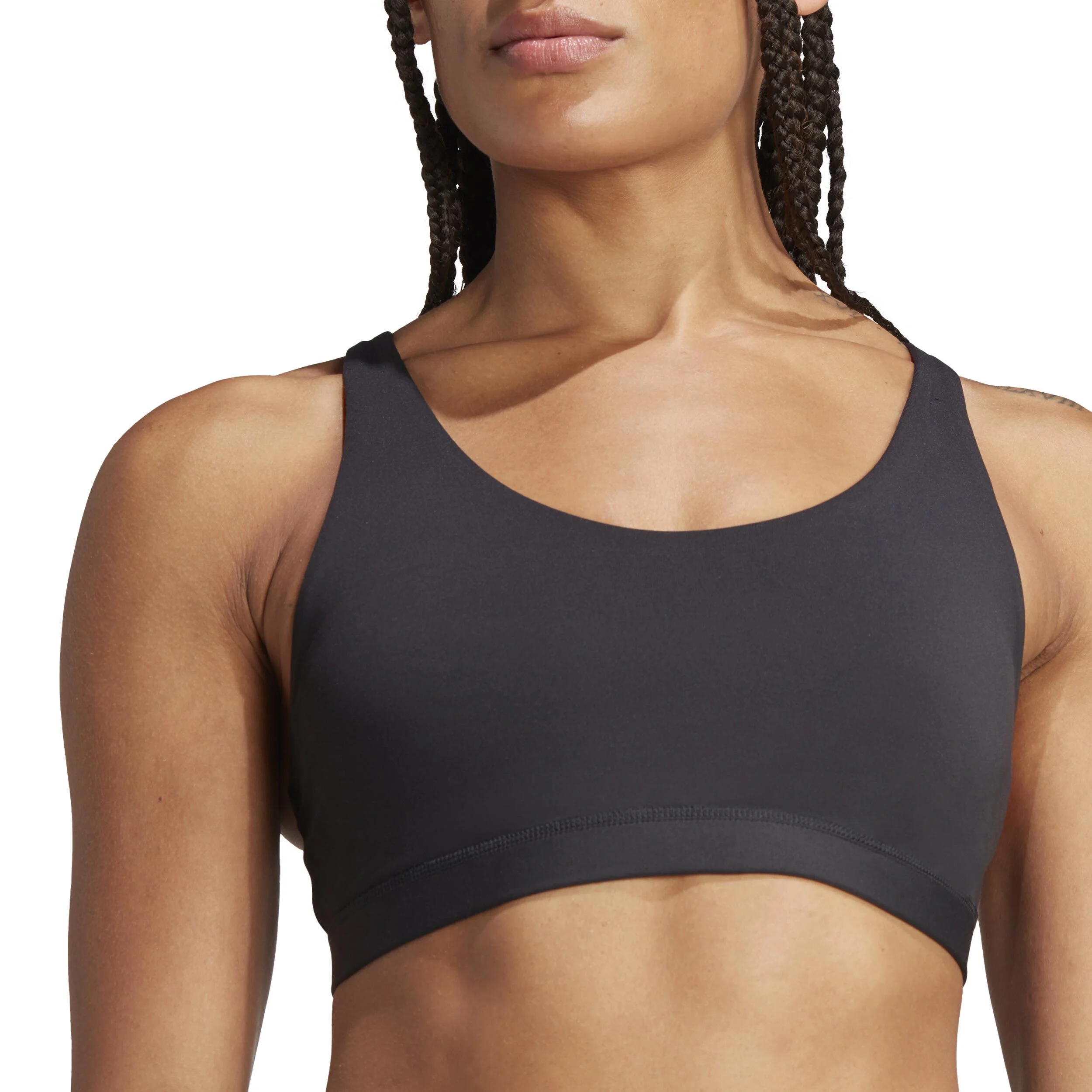 All Medium-Support Sport-BH Damen - Schwarz