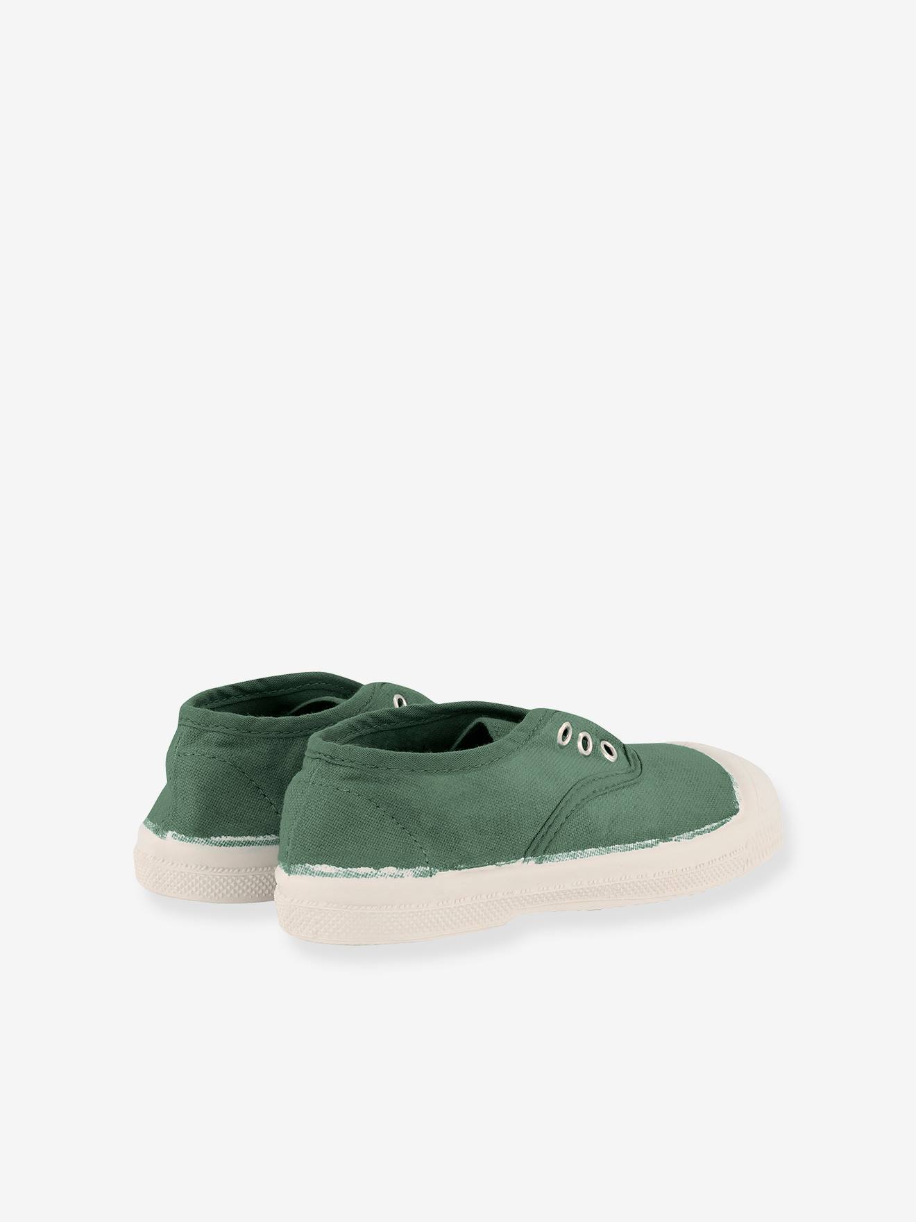 Tennis coton enfant Elly BENSIMON® vert