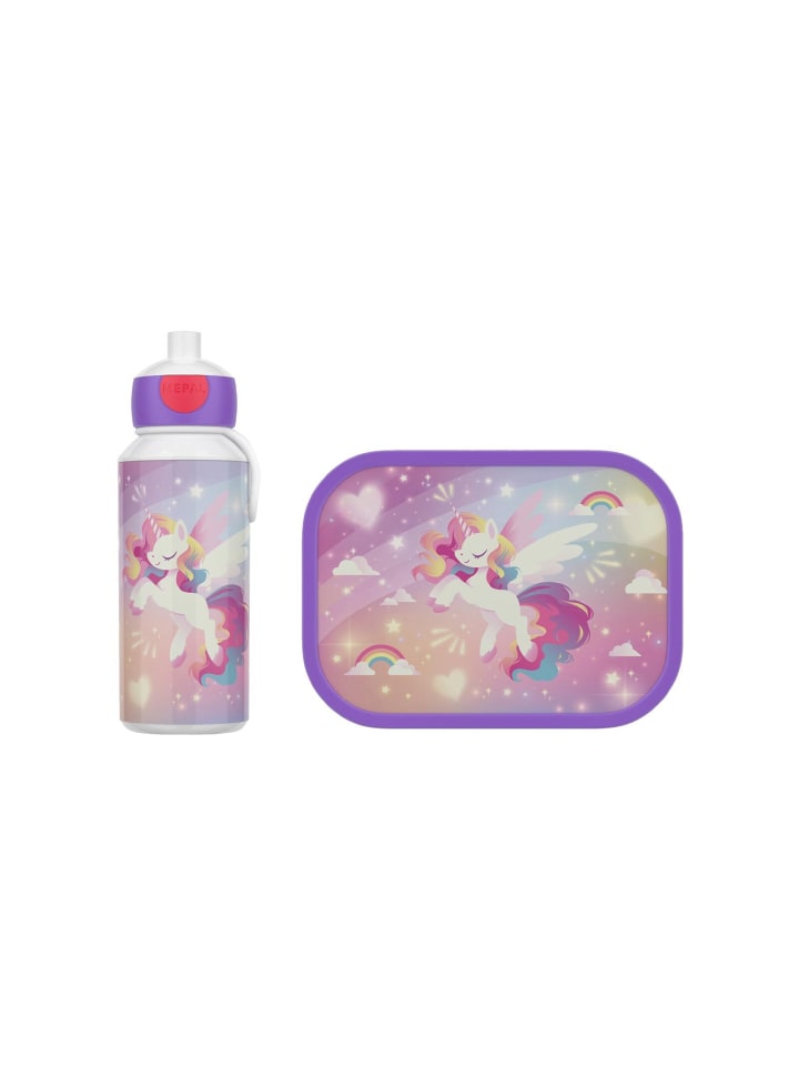 Mepal 2er Set Lunchset Campus in Unicorn Glow günstig kaufen onesize