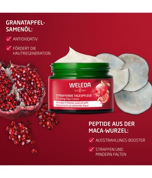 Weleda Granatapfel & Maca-Peptide Straffende Tagespflege Tagescreme-40 ml