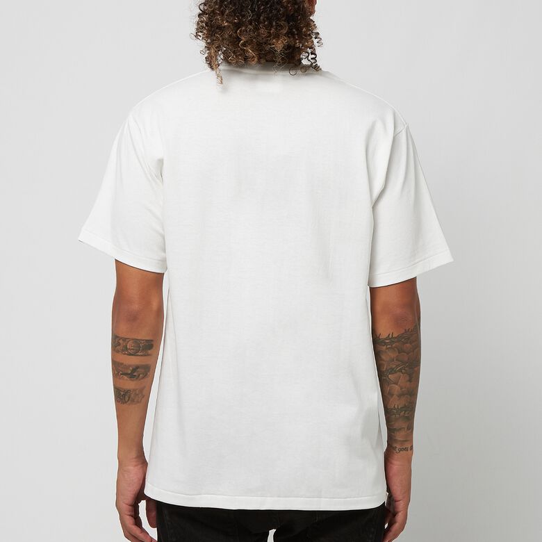 A Bathing Ape Layered Line Camo Busy Works Tee M white beige